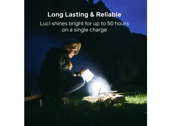 Biolite Luci Charge 150 latarka solarna Clear/Cool