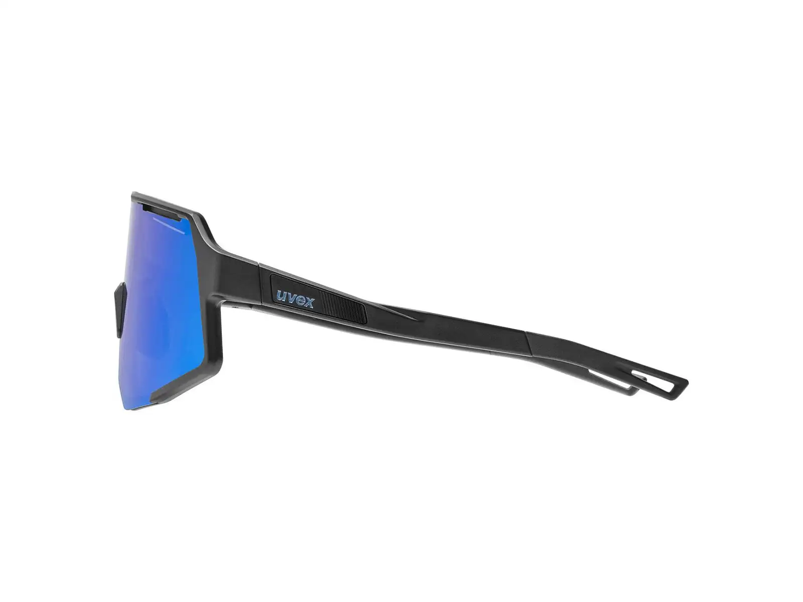 Uvex Sequenze okulary przeciwsłoneczne Black Matt/Mirror Blue