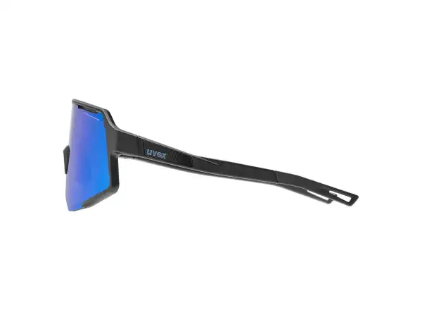 Uvex Sequenze okulary przeciwsłoneczne Black Matt/Mirror Blue