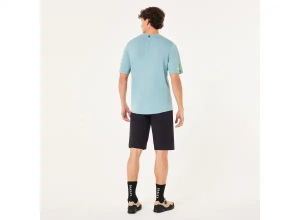 Oakley Seeker Flow męska koszulka z krótkim rękawem Pacific
