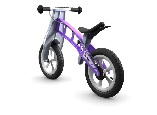 First Bike Street rowerek biegowy dla dzieci fioletowa