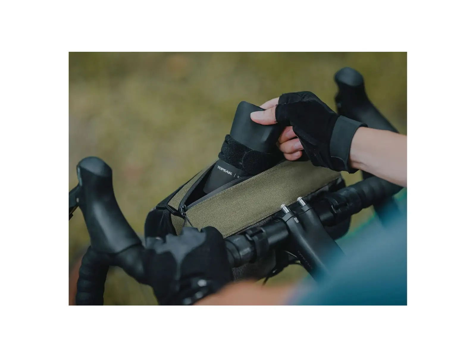 Topeak Tubular BarBag torba na kierownicę Green
