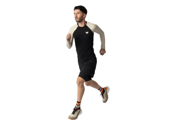 Dynafit Ultra 2w1 męskie biegowe spodenki Black Out