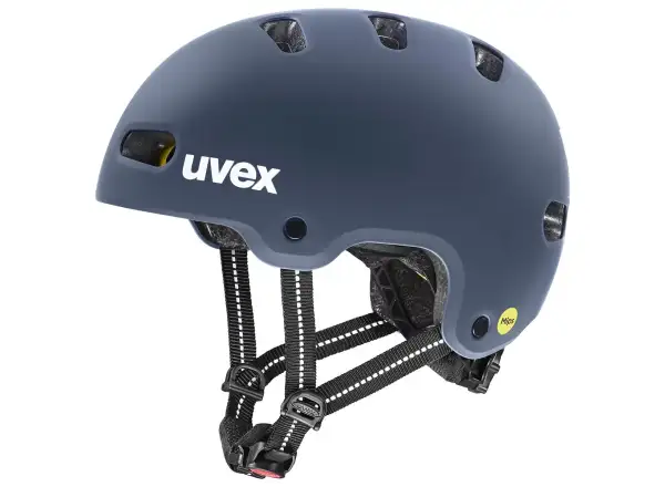 Uvex Kid 4 Style Mips kask dziecięcy Dusk Blue Matt