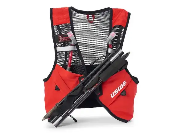 USWE Pace 2 kamizelka biegowa Red/black, roz. M-L