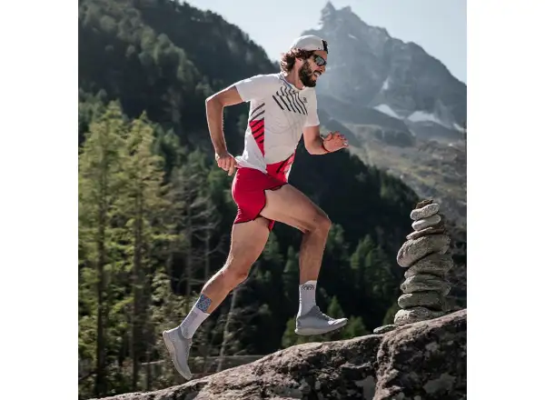 Sidas Run Anatomic Crew skarpety do biegania biała