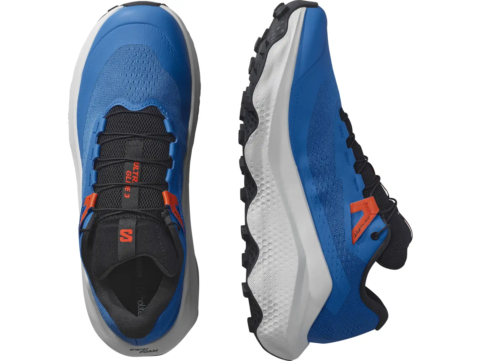 Salomon Ultra Glide 3 męskie buty do biegania French Blue/Lunar Rock/Cherry Tomato