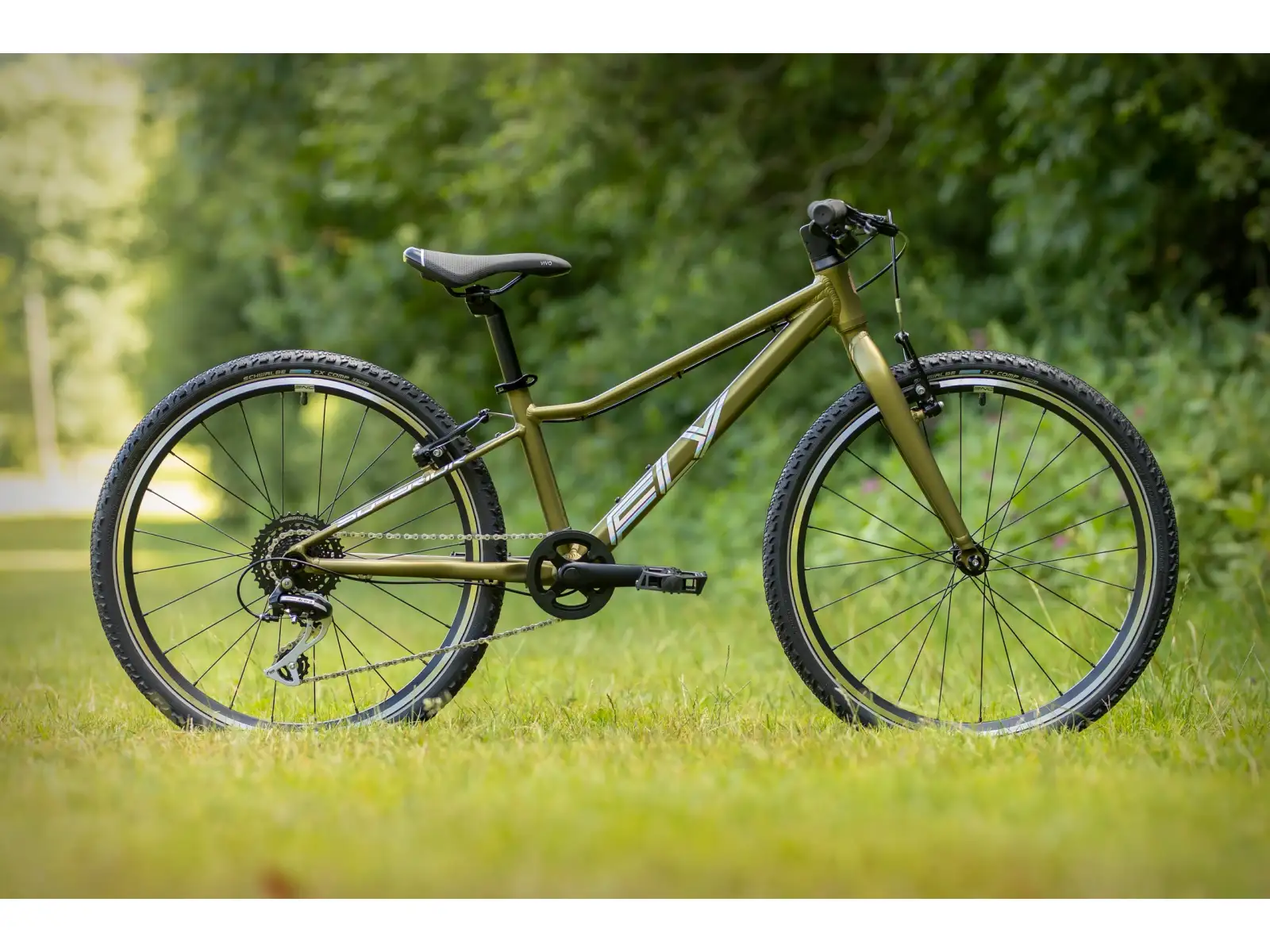 Superior F.L.Y. 24 VB dziecięcy rower górski Matte Olive Metallic