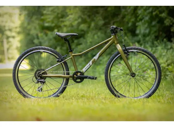 Superior F.L.Y. 24 VB dziecięcy rower górski Matte Olive Metallic