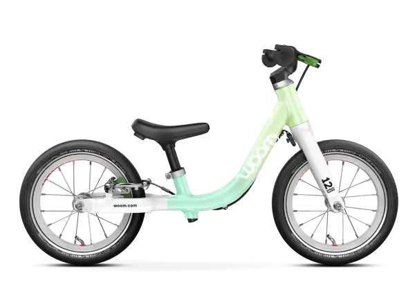 Woom GO 1 dziecięcy rowerek biegowy 12 Spearmint Crush Limited