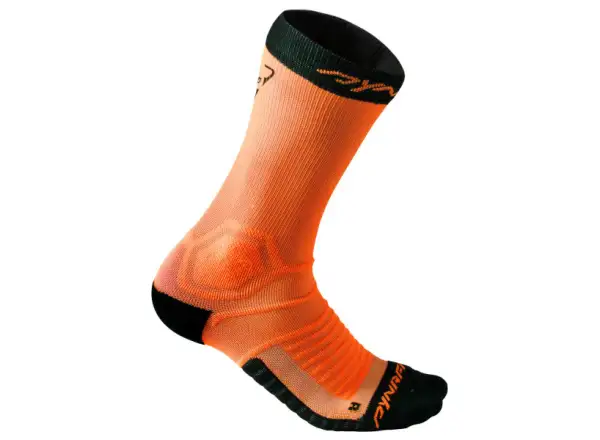 Dynafit Ultra Cushion skarpetki do biegania Fluo/Orange
