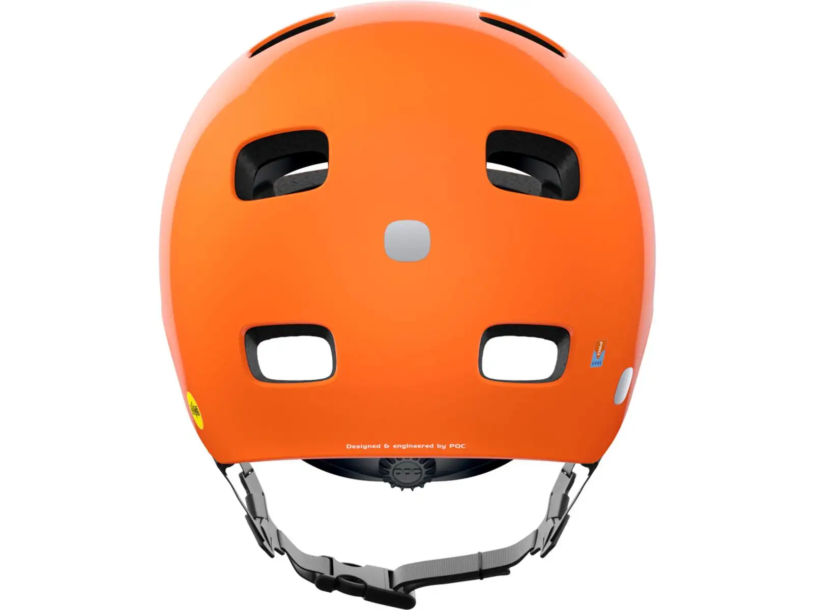POC POCito Crane MIPS dziecięcy kask Fluorescent Orange