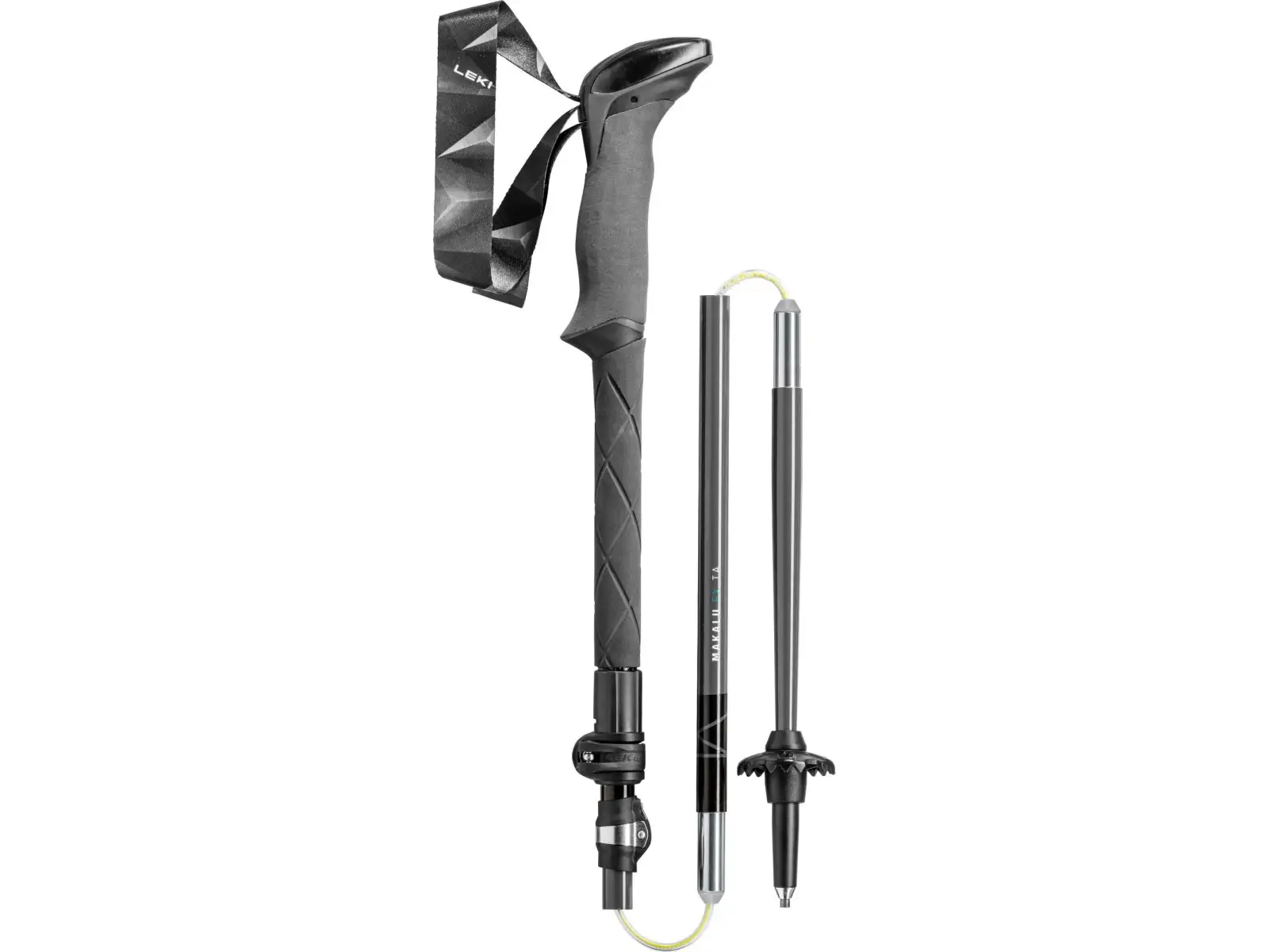 Leki Makalu FX kije trekkingowe Petrol/Black/Silver roz. 110-130 cm