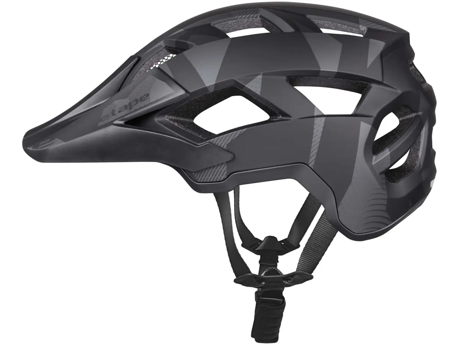 Etape X-Ray kask rowerowy czarny/szary matowy