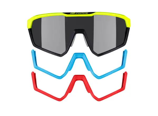 Force Apex okulary biała-szara/czarne szkła