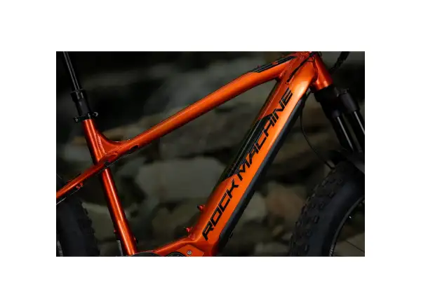 Rock Machine VYÖRY e90-26 rower elektryczny fatbike Metallic Orange/Black WZÓR