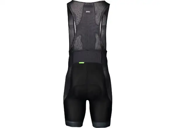 POC MTB Air Layer Bib męskie wewnętrzne szorty z wkładką i szelkami Uranium Black