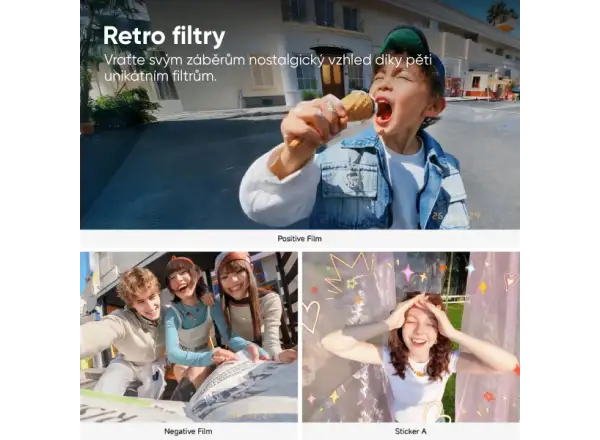Insta360 GO 3S kamera zestaw Retro 64 GB edycja specjalna biała