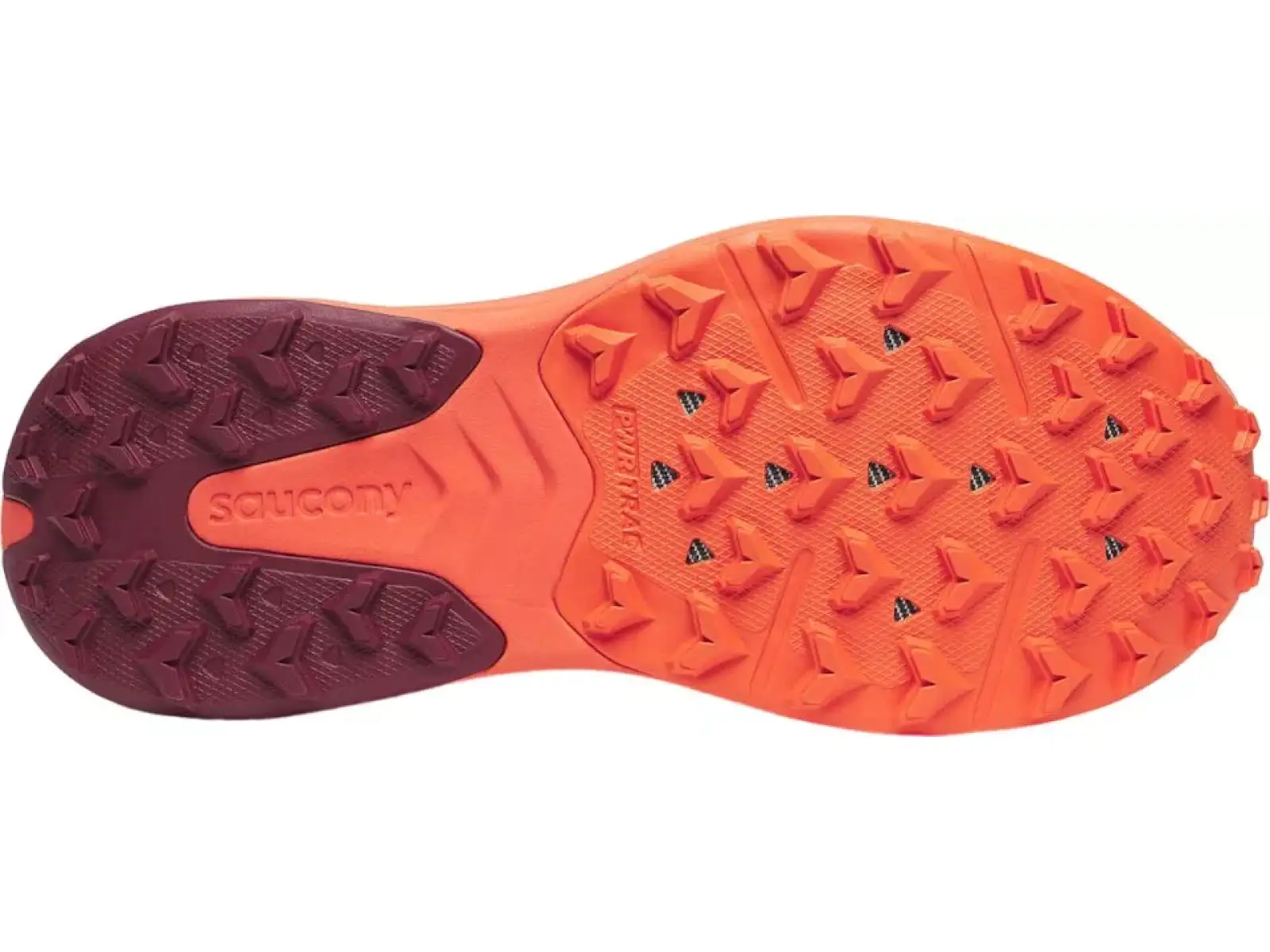 Saucony Xodus Ultra 3 damskie buty do biegania Currant/Pepper