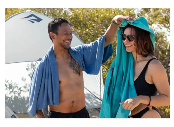 Sea to Summit Drylite Towel Medium szybkoschnąca ściereczka Moonlight Blue
