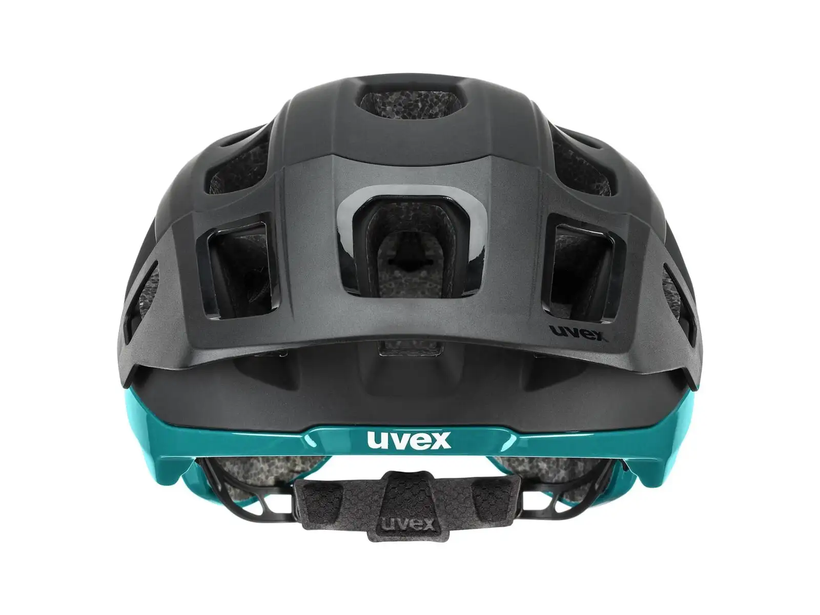 Uvex React kask Black/Teal Matt