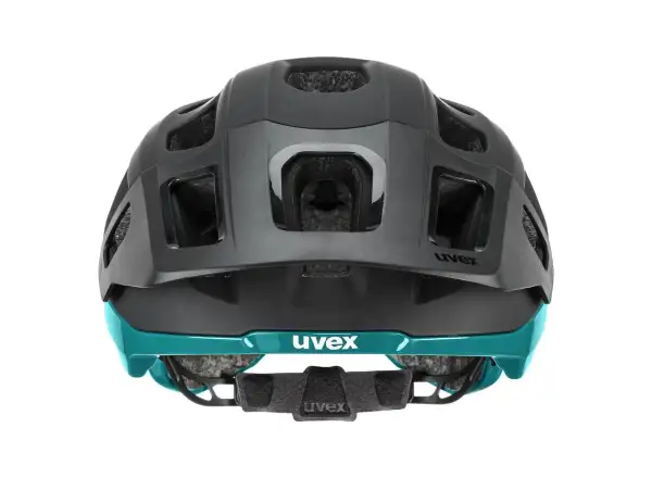 Uvex React kask Black/Teal Matt