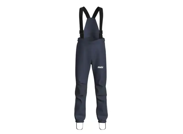 Swix Blizzard bib dziecięce spodnie z szelkami Dark navy