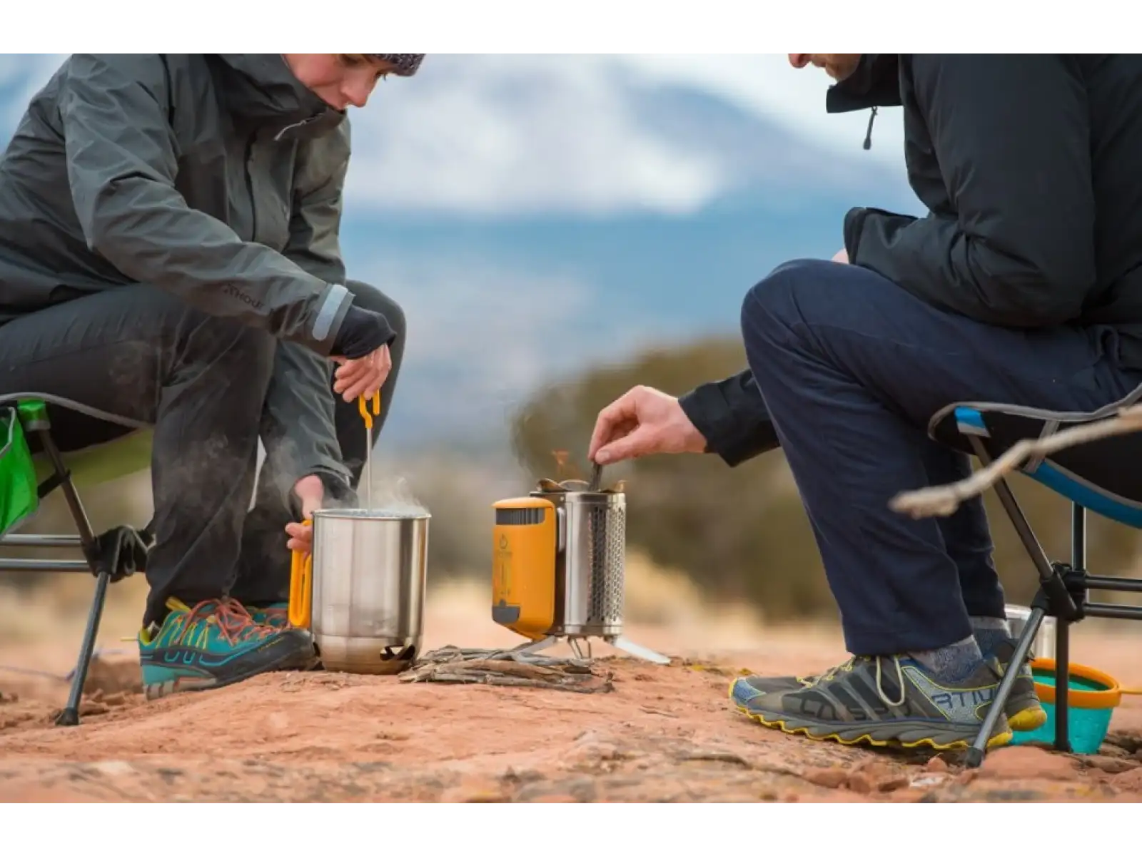 BioLite CampStove KettlePot Cook & Coffee Kit zestaw do przygotowania kawy