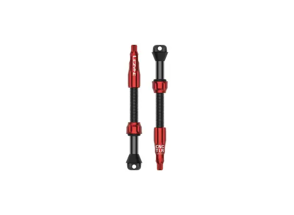 Lezyne CNC Pro wentyle bezdętkowe 60mm Red