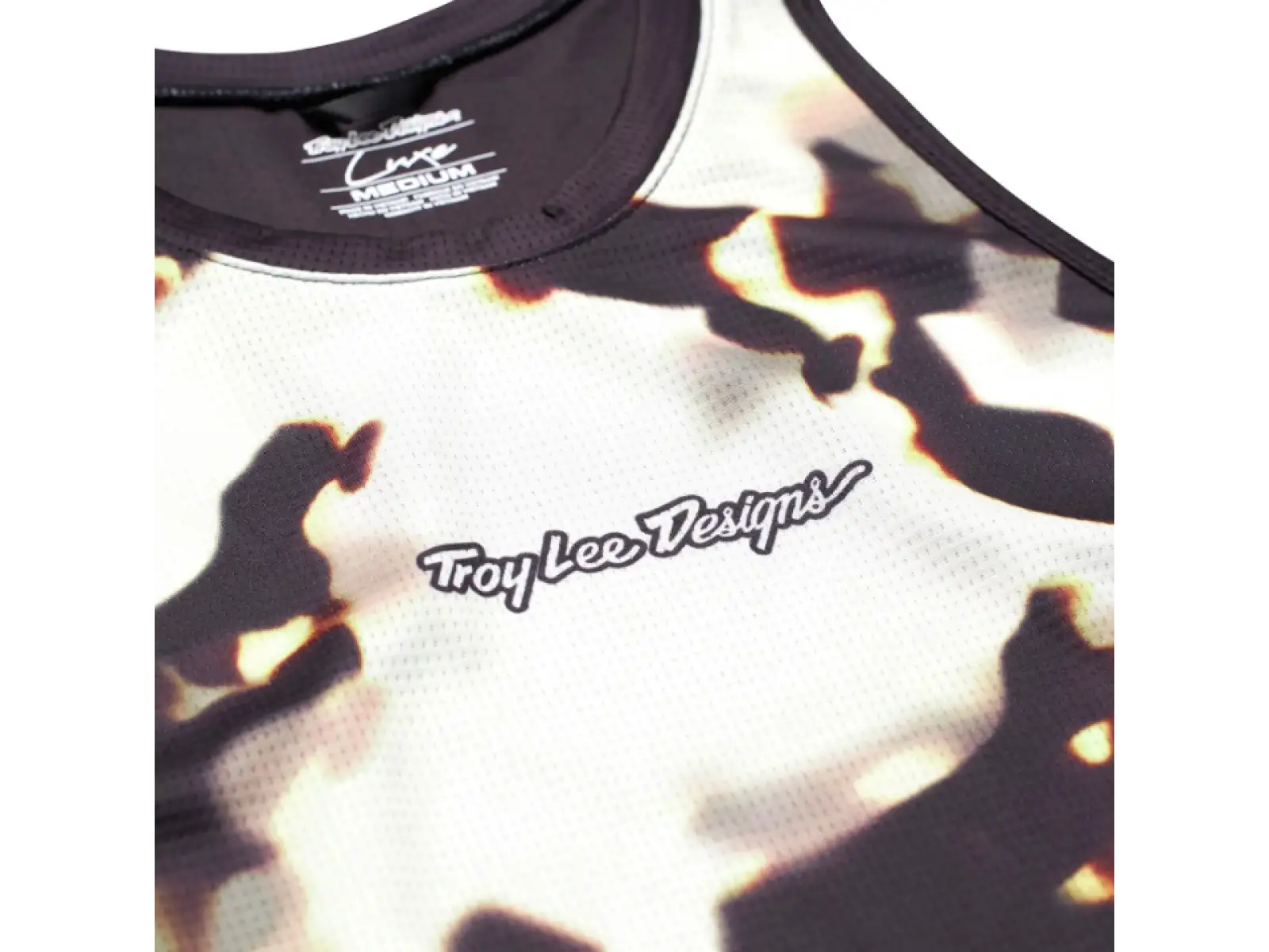 Troy Lee Designs Luxe Tank Tortoise damski top Cream