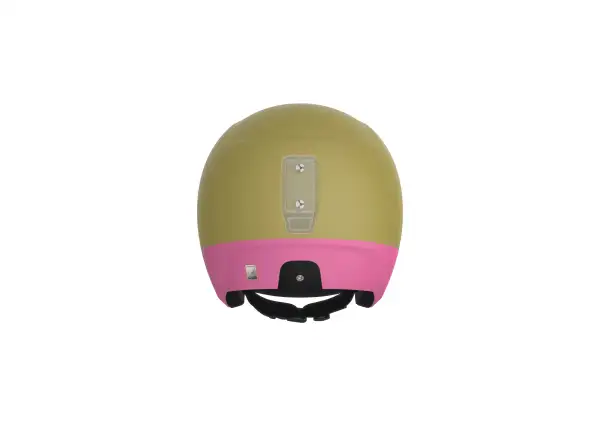 POC Skull Dura Jr kask narciarski Olivine Green Matt/Thulite Pink Matt