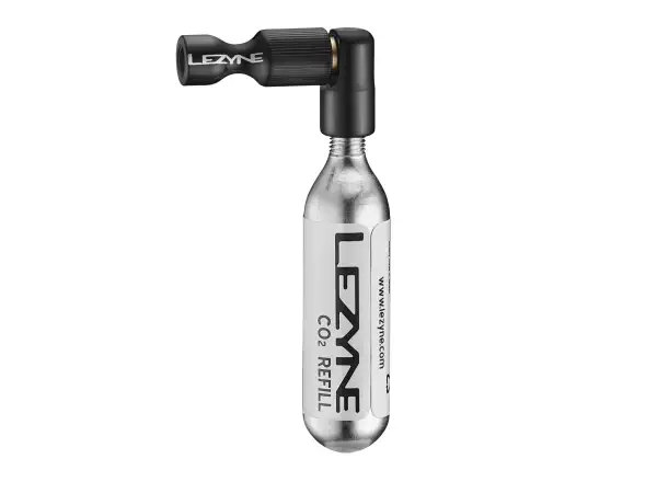 Lezyne Trigger Drive CO2 głowica do pompki na naboje black/hi-gloss