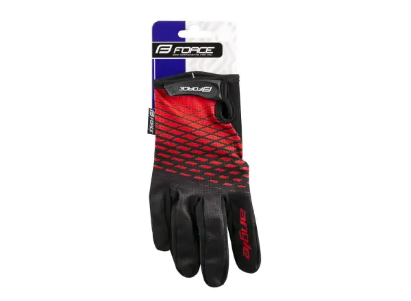 Force Angle MTB rękawice czerwona/czarna