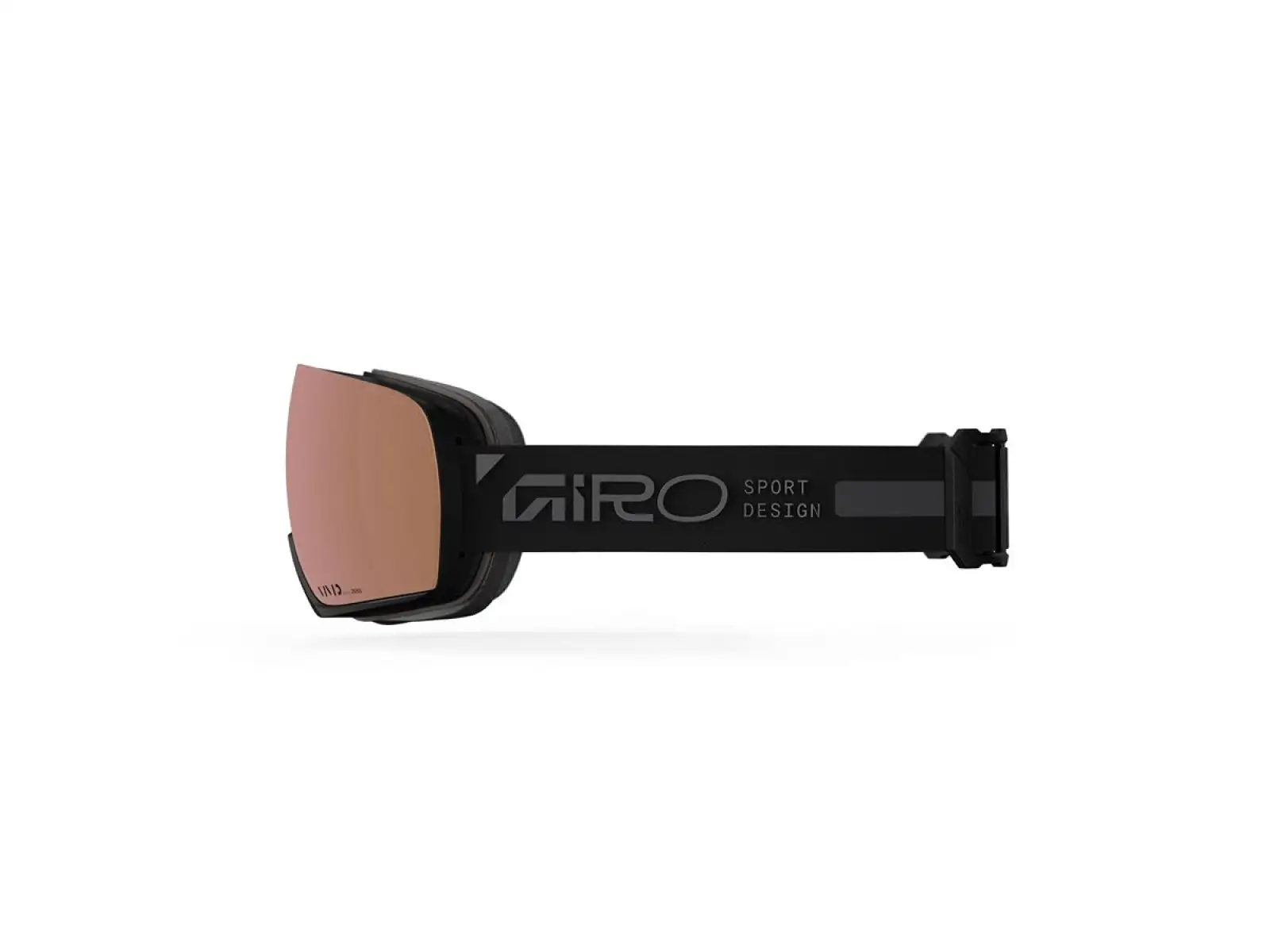Giro Article II W gogle narciarskie Black Rails/Vivid Rose Gold/Vivid Infrared (2 szyby)