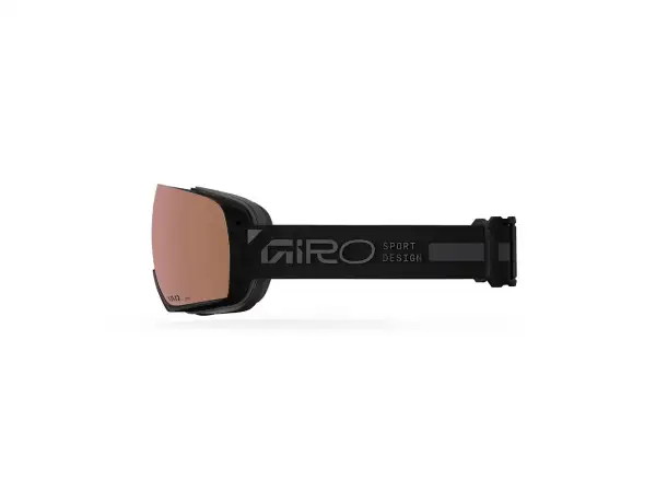 Giro Article II W gogle narciarskie Black Rails/Vivid Rose Gold/Vivid Infrared (2 szyby)