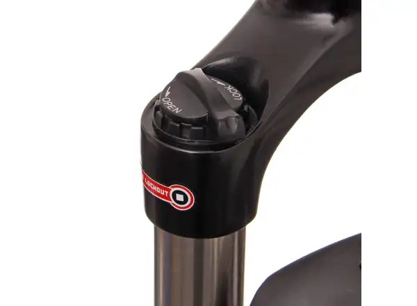 SR Suntour NCX D LO Air Disc trekkingowy amortyzowany widelec czarny matowy