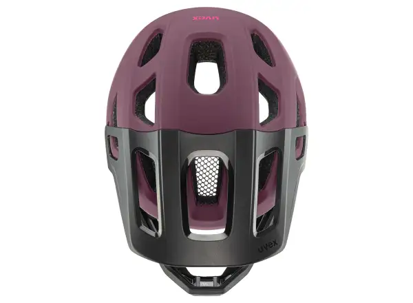 Uvex React JR kask Fullface MTB Cranberry matt
