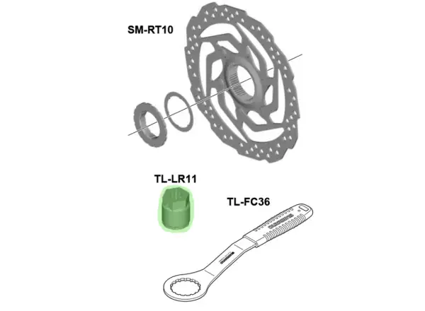 Shimano TL-LR11 klucz do nakrętek łożyskowych