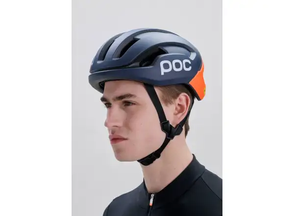 POC Omne Air MIPS kask szosowy Apatite Navy Matt/Fluorescent Orange Matt