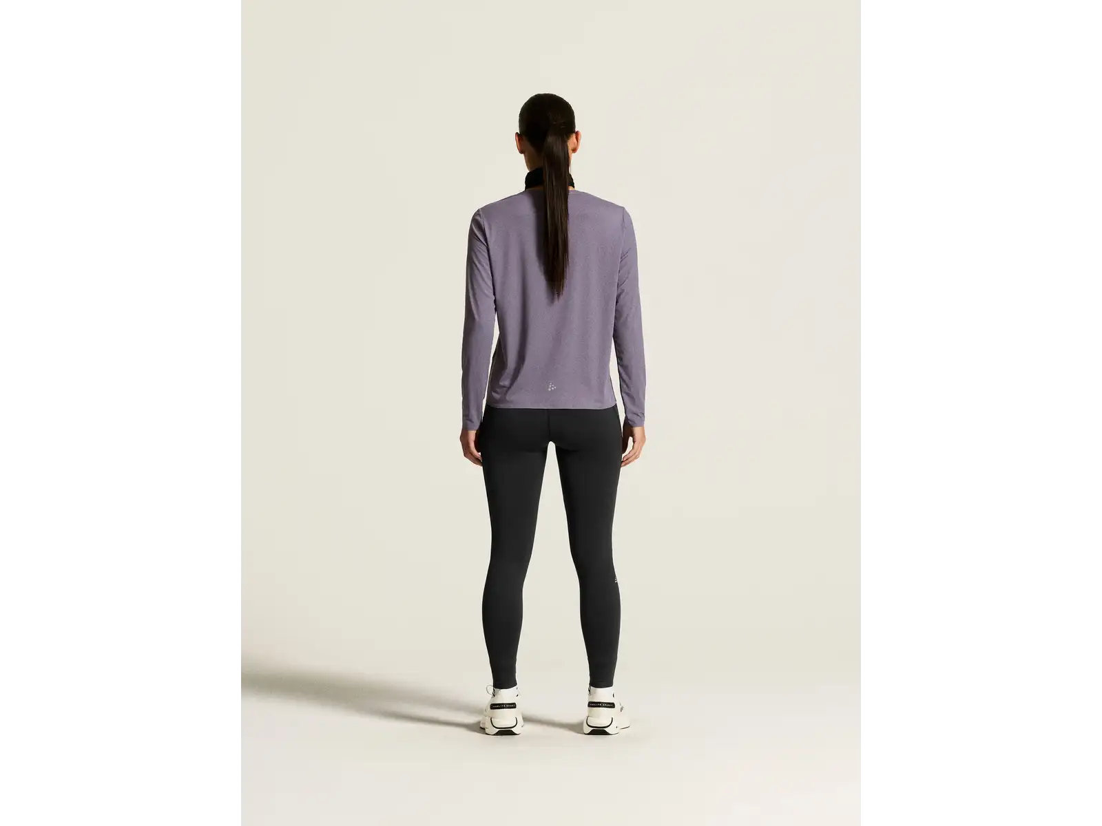 CRAFT Hypervent Longsleeve damska koszulka fioletowa