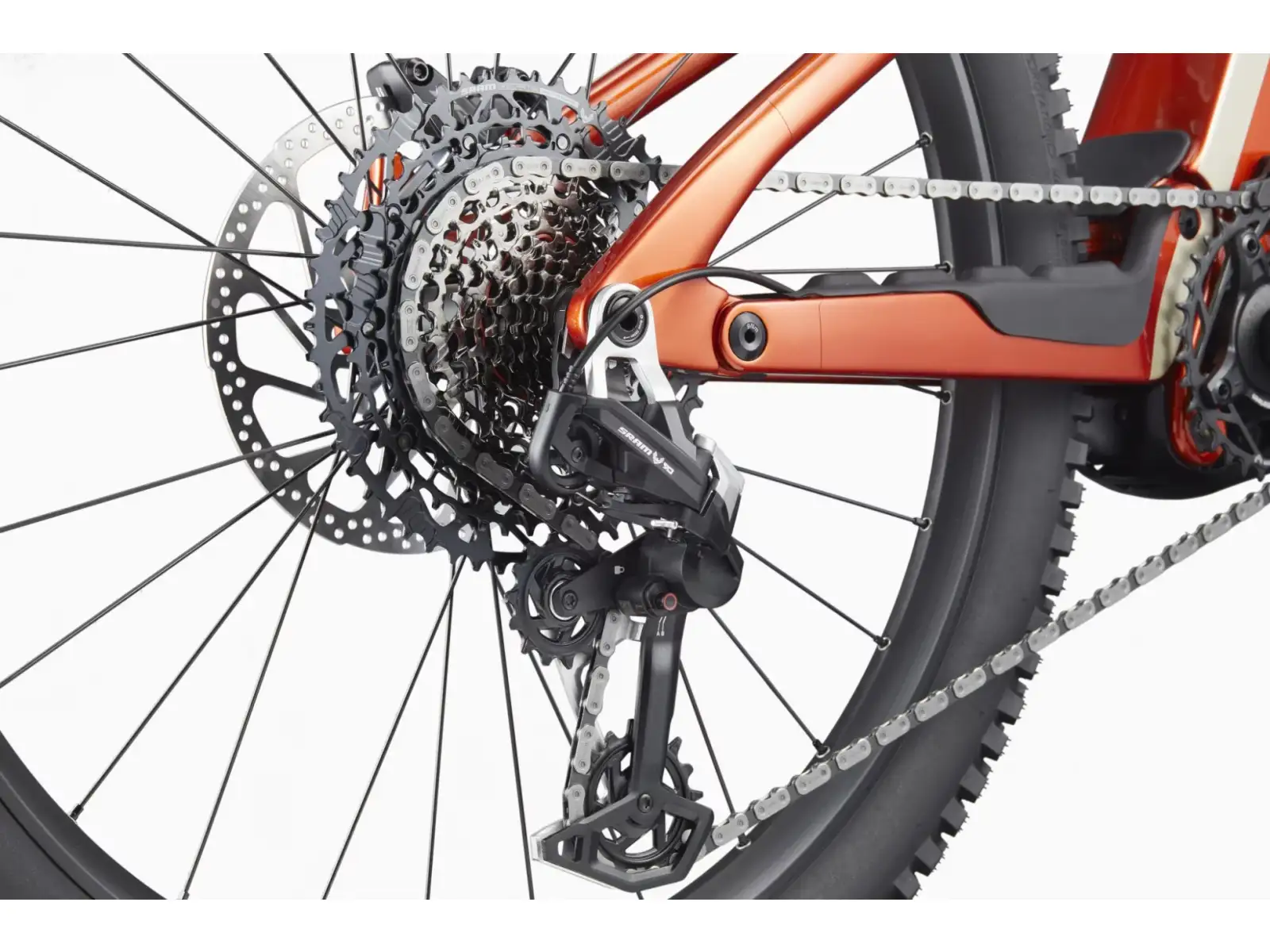 Cannondale Moterra Carbon LT 1 rower elektryczny z pełnym zawieszeniem Fire Orange (FOR)