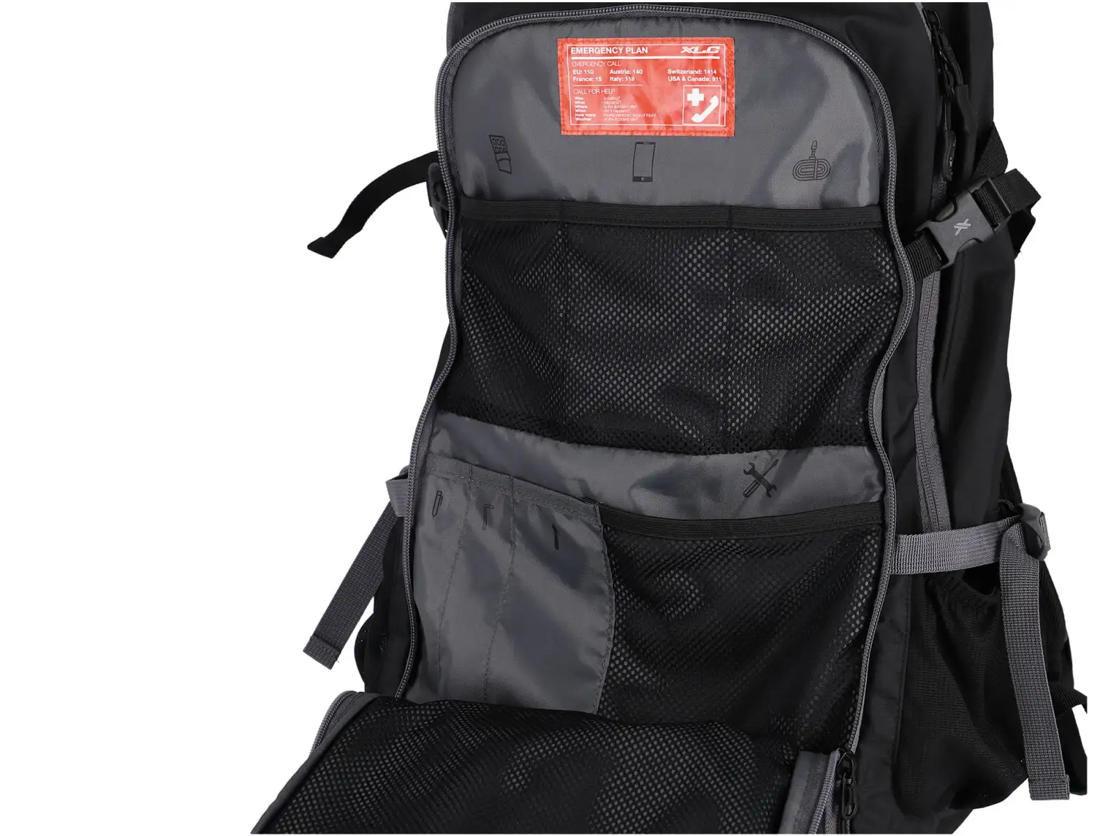 XLC BA-S98 E-Bike plecak 28 l czarny/szary