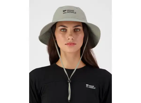 Mons Royale Velocity Bucket Hat kapelusz turystyczny zielony