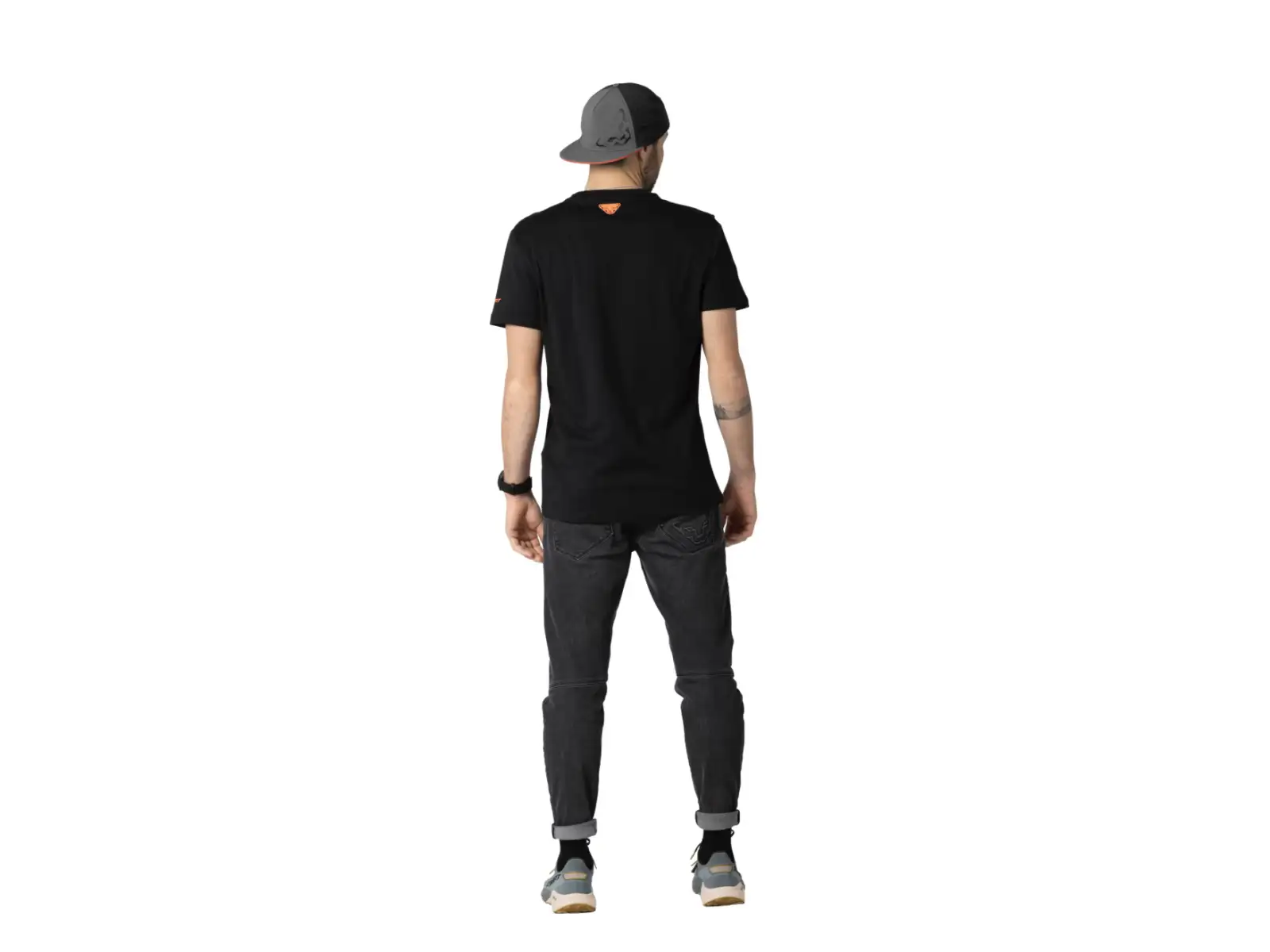 Dynafit Blacklight Cotton koszulka męska z krótkim rękawem Black Out