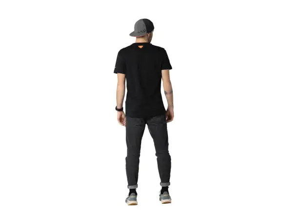 Dynafit Blacklight Cotton koszulka męska z krótkim rękawem Black Out