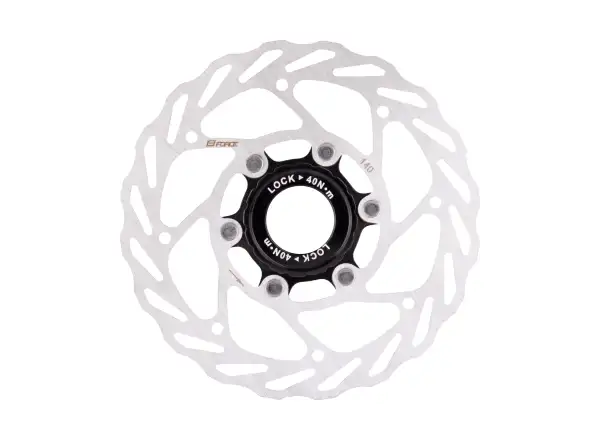 Force Center Lock 140 mm tarcza hamulcowa srebrny