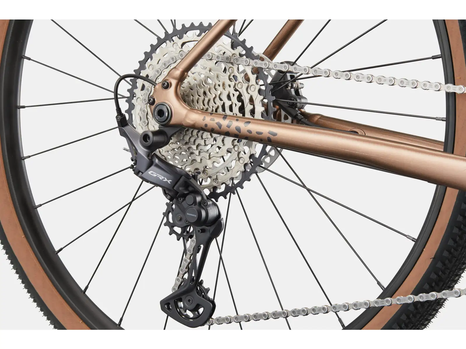 Cannondale Topstone CAAD 1 GRX 1X rower gravel Platinum Bronze