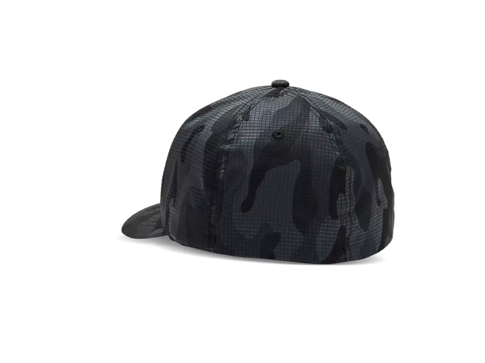 Fox Head Camo Tech Flexfit męska czapka z daszkiem Black Camouflage