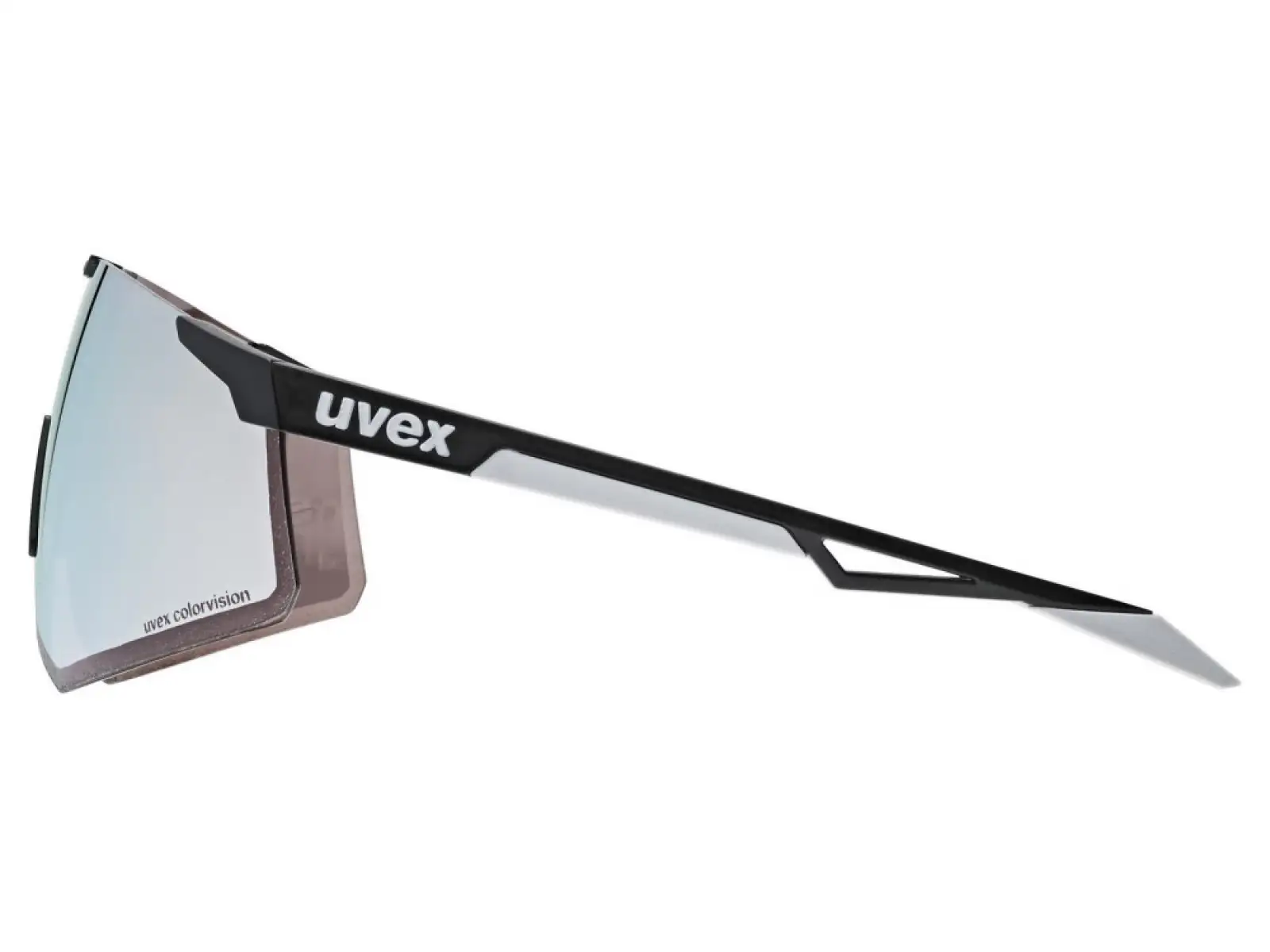 Uvex Pace Perform S ColorVison okulary Black Matt/Mirror Silver