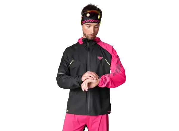 Dynafit DNA 3L męska kurtka Pink Glo/Black Out